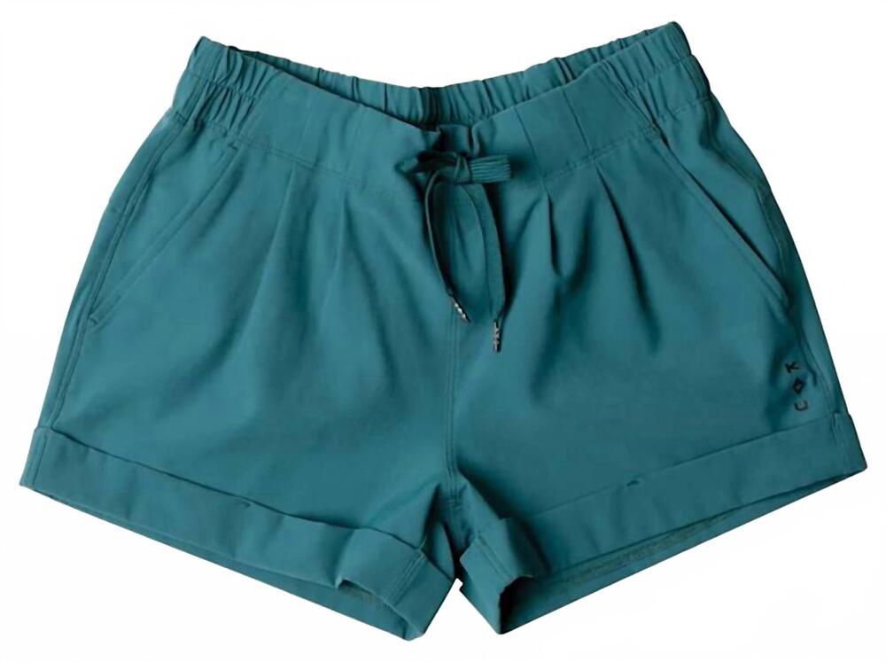 NEW KAVU women's tepic shorts in deep teal